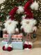 Новогодний гном 80 см стоячий зелёный  3-DGS фото 3